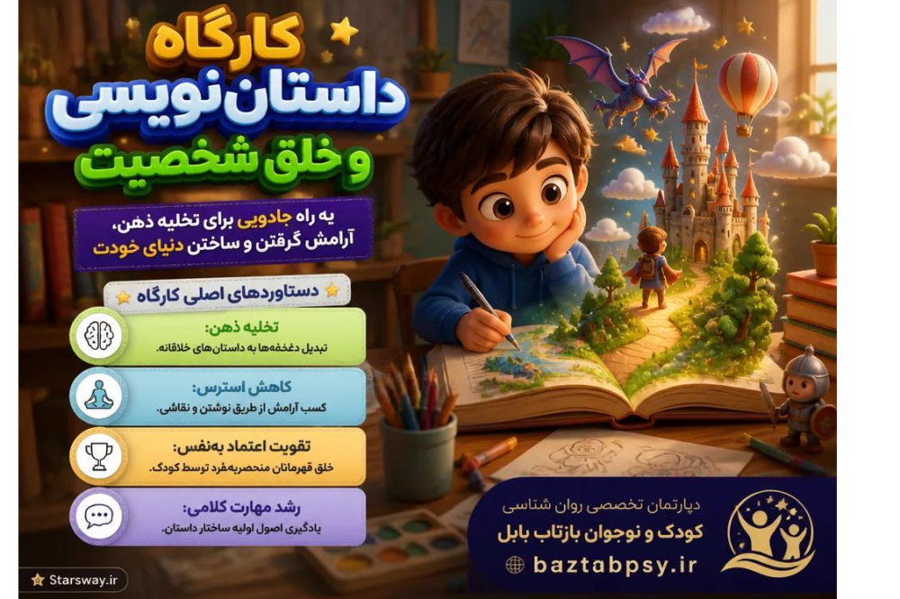 کارگاه داستان‌نویسی و خلق شخصیت